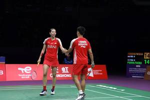 Gloria Emanuelle Widjaja & Dejan Ferdinansyah (Humas PP PBSI)