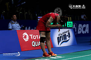 Selebrasi Ni Ketut Mahadewi Istarani (Indonesia).