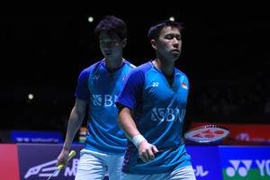 Kevin Sanjaya Sukamuljo/Marcus Fernaldi Gideon (Humas PP PBSI)