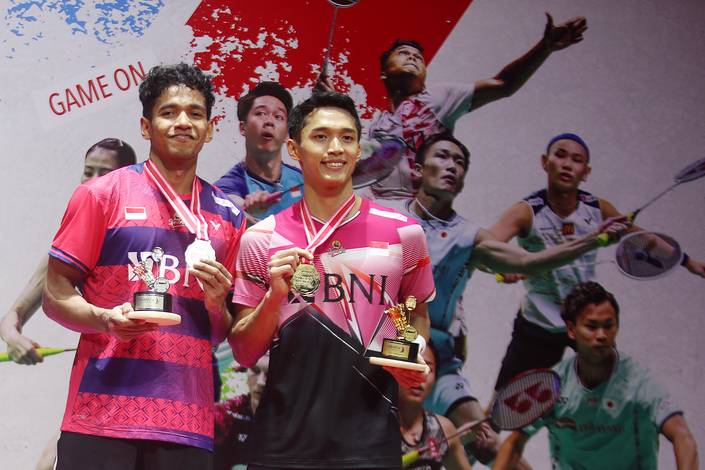 Chico Aura Dwi Wardoyo & Jonatan Christie (Djarum Badminton))