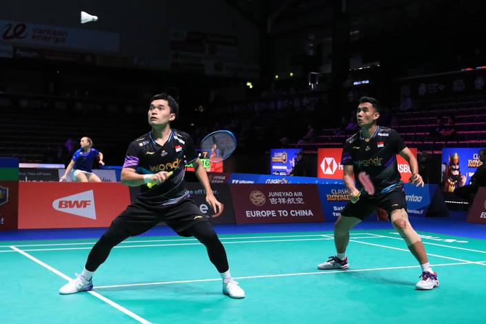 Leo Rolly Carnando/Bagas Maulana (Humas PP PBSI)