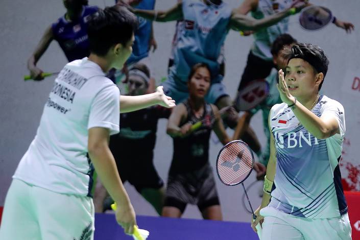 Siti Fadia Silva Ramadhanti & Apriyani Rahayu (Djarum Badminton)