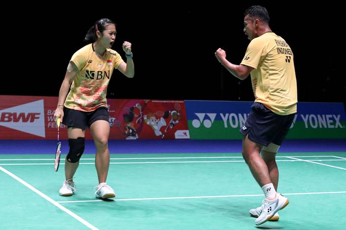 Lisa Ayu Kusumawati & Rehan Naufal Kusharjanto (Humas PP PBSI)