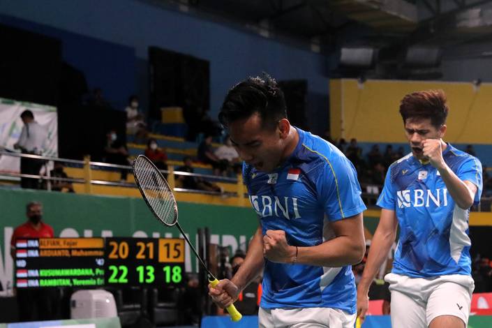 Pramudya Kusumawardana/Yeremia Erich Yoche Yacob Rambitan (Humas PP PBSI)