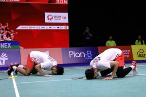 Muhammad Shohibul Fikri & Bagas Maulana (Humas PP PBSI)