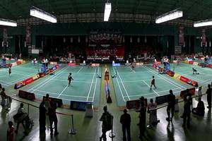 Suasana Tahap Turnamen pada Audisi Umum PB Djarum 2023 (Dok. PB Djarum)
