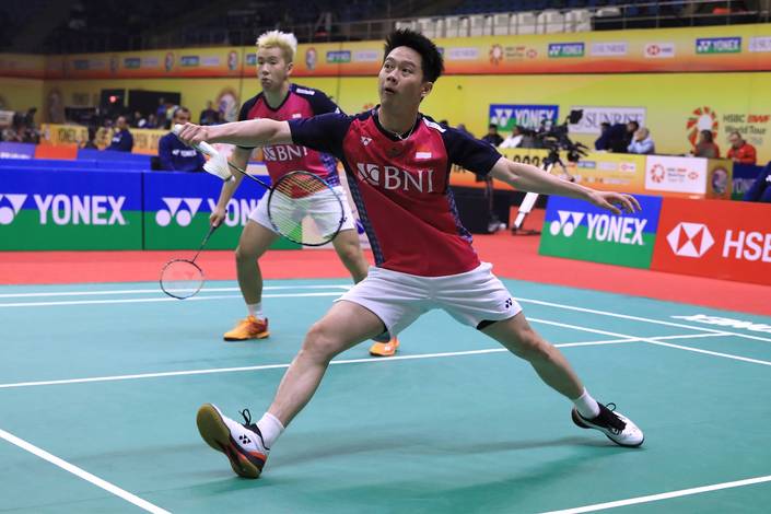 Kevin Sanjaya Sukamuljo/Marcus Fernaldi Gideon (Humas PP PBSI)