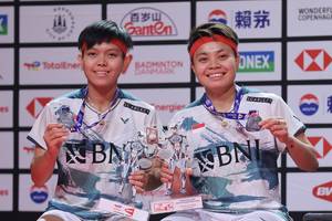 Siti Fadia Silva Ramadhanti & Apriyani Rahayu (Humas PP PBSI)