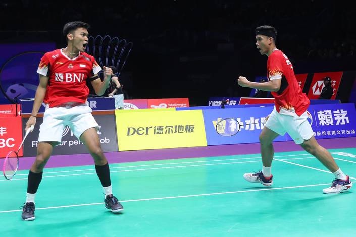 Muhammad Shohibul Fikri & Bagas Maulana (Humas PP PBSI)