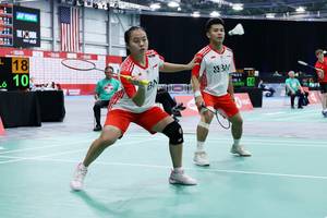 Jonathan Farrell Gosal/Priskila Venus Elsadai (Humas PP PBSI)