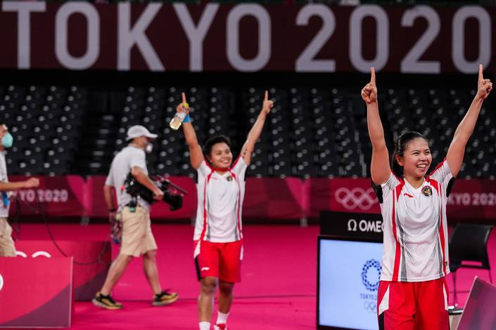 Apriyani Rahayu & Greysia Polii (Foto: BADMINTONPHOTO/Shi Tang)