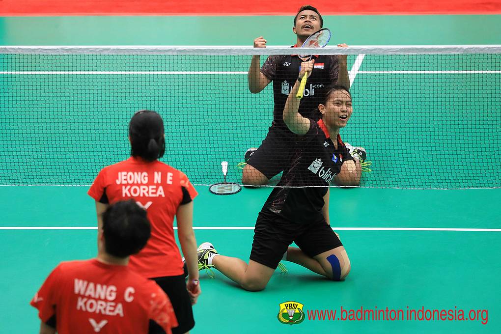 Rehan Naufal Kusharjanto/Siti Fadia Silva Ramadhanti (Photo: PBSI)