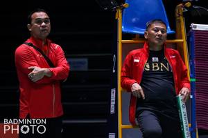 Rionny Mainaky & Hendry Saputra (Badminton Photo/Raphael Sachetat)