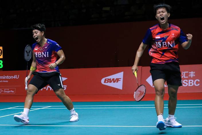 Apriyani Rahayu & Siti Fadia Silva Ramadhanti (Humas PP PBSI)