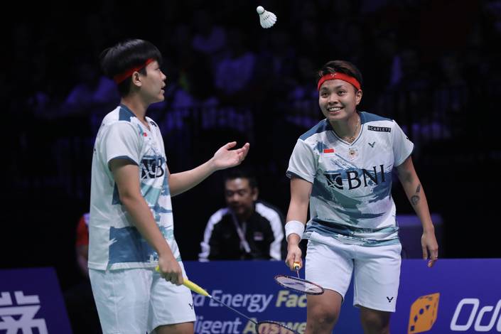 Siti Fadia Silva Ramadhanti & Apriyani Rahayu (Humas PP PBSI)