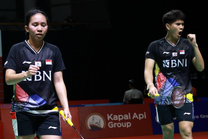 Mychelle Crhystine Bandaso & Adnan Maulana (Humas PP PBSI)