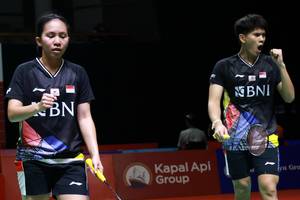 Mychelle Crhystine Bandaso & Adnan Maulana (Humas PP PBSI)