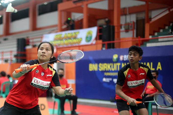 Raihan Daffa Edsel Pramono/Dian Ramadhani Mukti (Djarum Badminton)