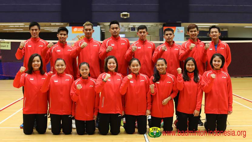 Tim beregu campuran Indonesia.