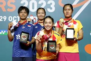 Meilysa Trias Puspitasari/Rachel Allessya Rose & Lanny Tria Mayasari/Ribka Sugiarto (Humas PP PBSI)