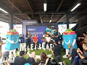 Suasana Meet & Greet bersama Gronya Somerville dan Setyana Mapasa (Australia).