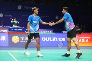 Muhammad Shohibul Fikri & Bagas Maulana (Humas PP PBSI)