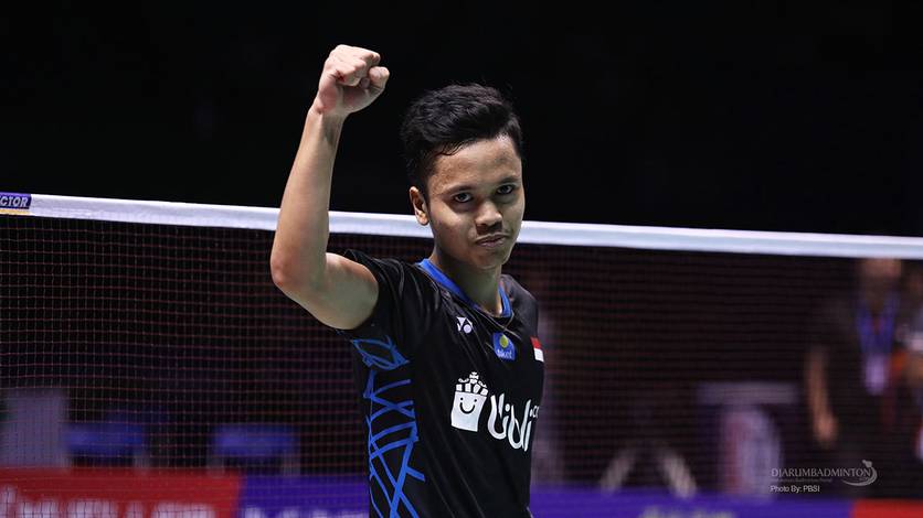 Anthony Sinisuka Ginting menjadi tunggal putra Indonesia yang diproyeksikan ke Olimpiade Tokyo 2020.