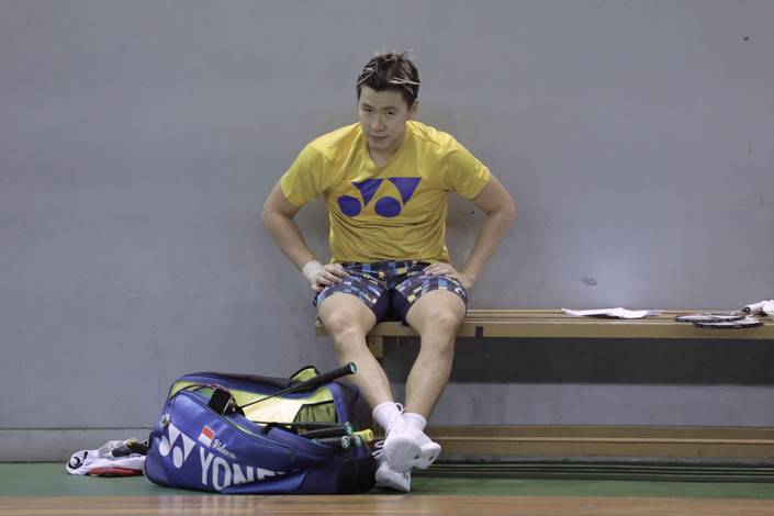 Pemain ganda putra Indonesia nomor satu dunia, Marcus Fernaldi Gideon. (Foto: PP PBSI)