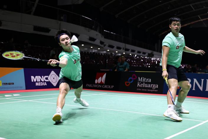 Michael Kaldrian Wiguna/Gabriel Christopher Wintan Wijaya (Humas PP PBSI)