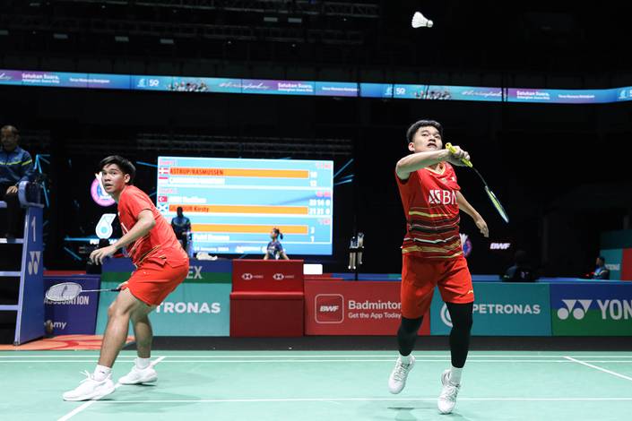 Daniel Marthin & Leo Rolly Carnando (Humas PP PBSI)