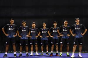 Tim Garuda jadi runner up Mola TV PBSI Thomas & Uber Simulation 2020.