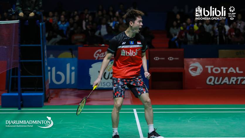 Kevin Sanjaya Sukamuljo (Indonesia).