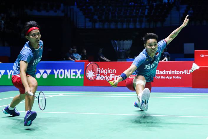 Siti Fadia Silva Ramadhanti & Apriyani Rahayu (Humas PP PBSI)