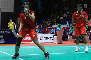 Lisa Ayu Kusumawati & Rehan Naufal Kusharjanto (Humas PP PBSI)