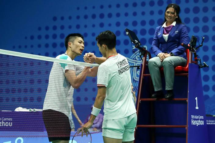 Chou Tien Chen & Jonatan Christie (Humas PP PBSI)