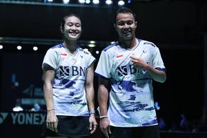 Lisa Ayu Kusumawati & Rehan Naufal Kusharjanto (Humas PP PBSI)