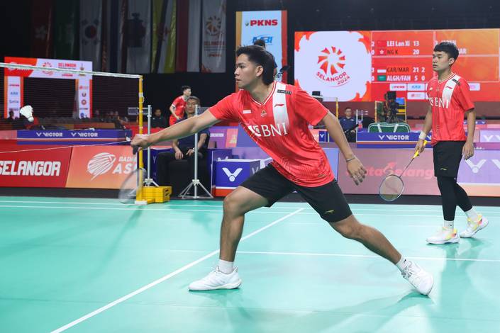 Daniel Marthin & Leo Rolly Carnando (Humas PP PBSI)