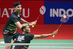 Bagas Maulana/Muhammad Shohibul Fikri (Djarum Badminton)