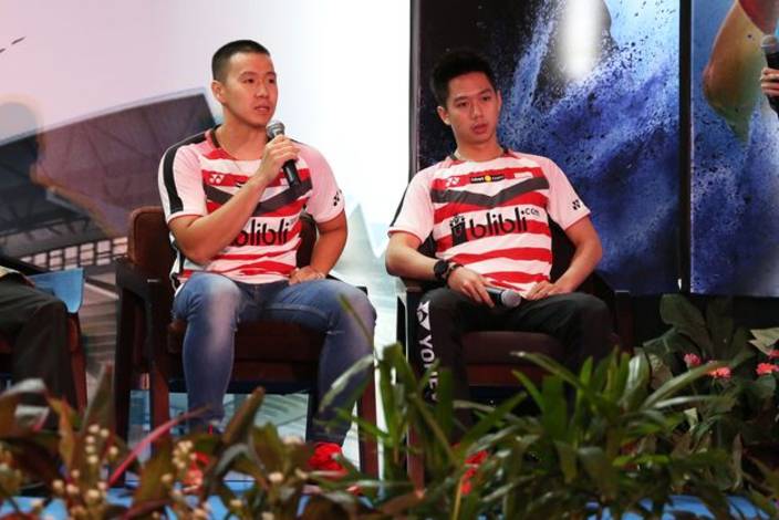 Marcus Fernaldi Gideon/Kevin Sanjaya Sukamuljo.