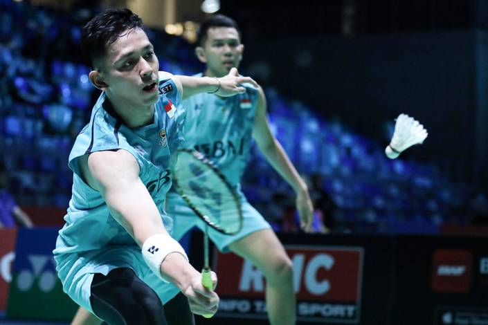 Muhammad Rian Ardianto & Fajar Alfian (Humas PP PBSI)