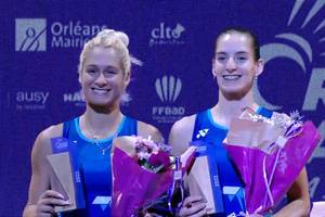 Gabriela Stoeva/Stefani Stoeva (Tangkapan Layar Fédération Française Badminton)