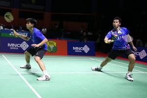 Sabar Karyaman Gutama/Moh Reza Pahlevi Isfahani (Humas PP PBSI)