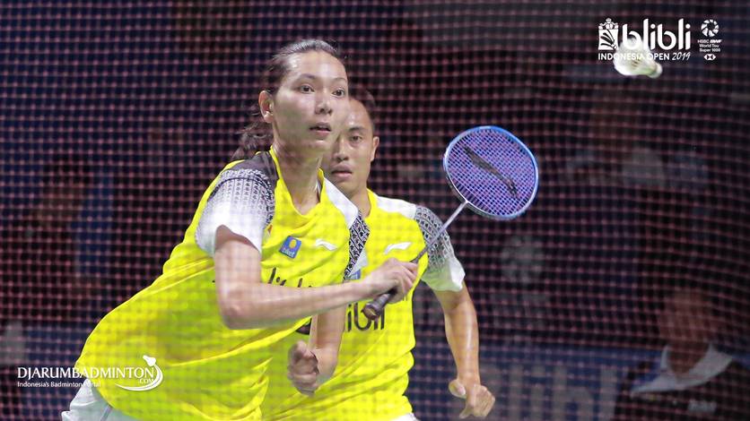 Ganda campuran Indonesia, Hafiz Faizal/Gloria Emanuelle Widjaja menyambut pengembalian.