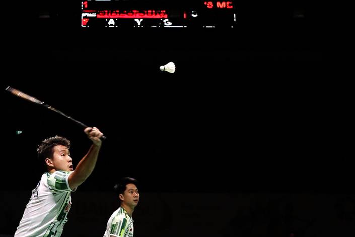 Marcus Fernaldi Gideon & Kevin Sanjaya Sukamuljo (Djarum Badminton)