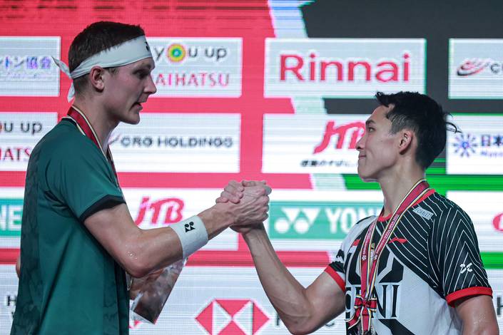 Viktor Axelsen & Jonatan Christie (Humas PP PBSI)