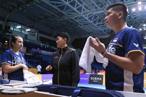 Melati Daeva Oktavianti, Vita Marissa, & Praveen Jordan (Humas PP PBSI)