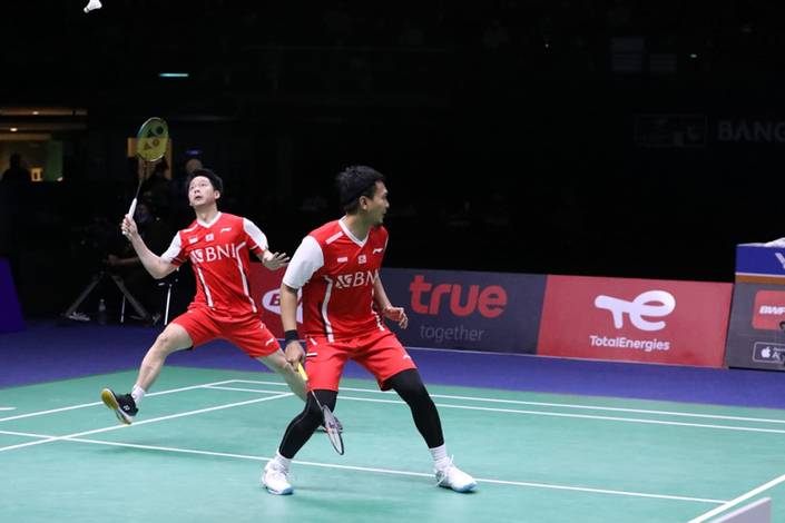 Kevin Sanjaya Sukamuljo & Mohammad Ahsan (Humas PP PBSI)