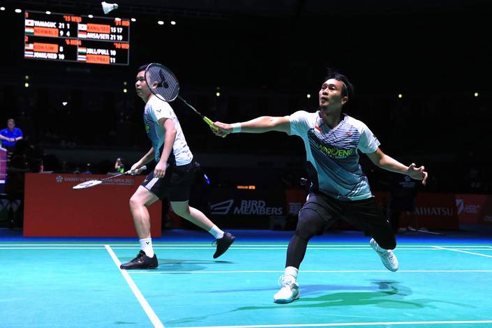 Mohammad Ahsan & Hendra Setiawan (Humas PP PBSI)