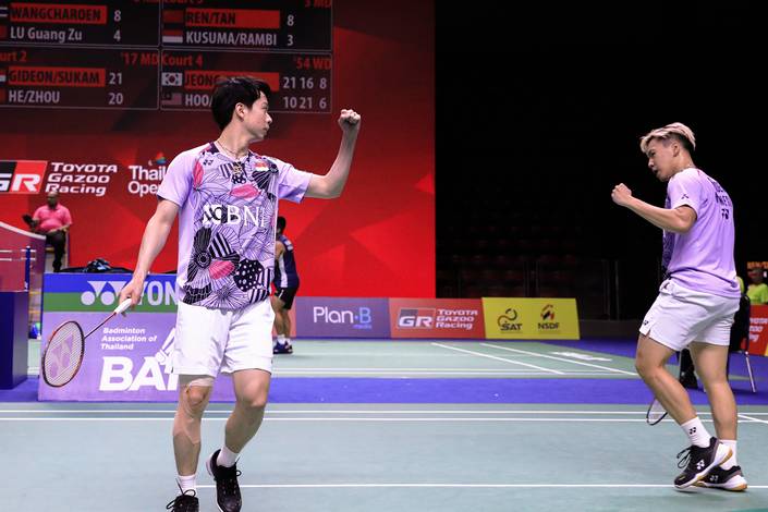 Kevin Sanjaya Sukamuljo & Marcus Fernaldi Gideon (Humas PP PBSI)