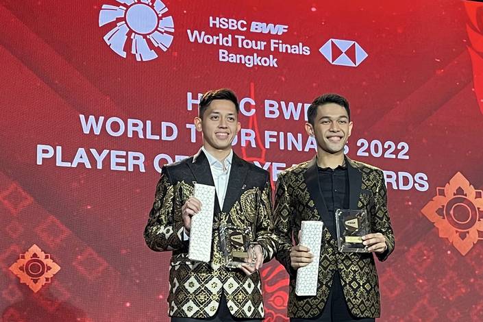 Muhammad Rian Ardianto & Fajar Alfian (Humas PP PBSI)